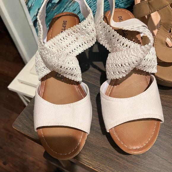 Womens Size wedge and heel 10 MEGA LOT some NWT - Picture 2 of 7